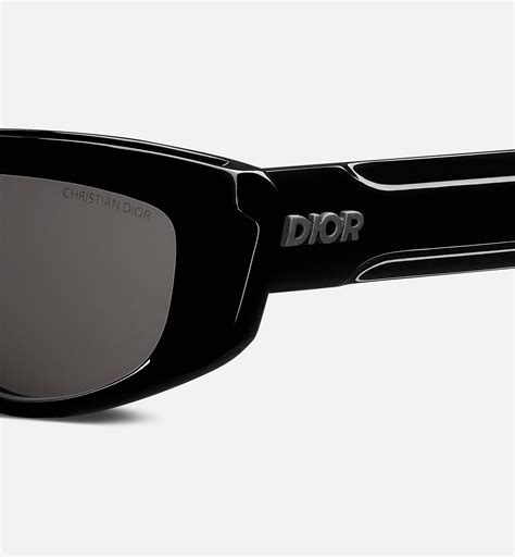 christian dior matte black sunglasses|DiorXplorer S3I Black Rectangular Sunglasses .